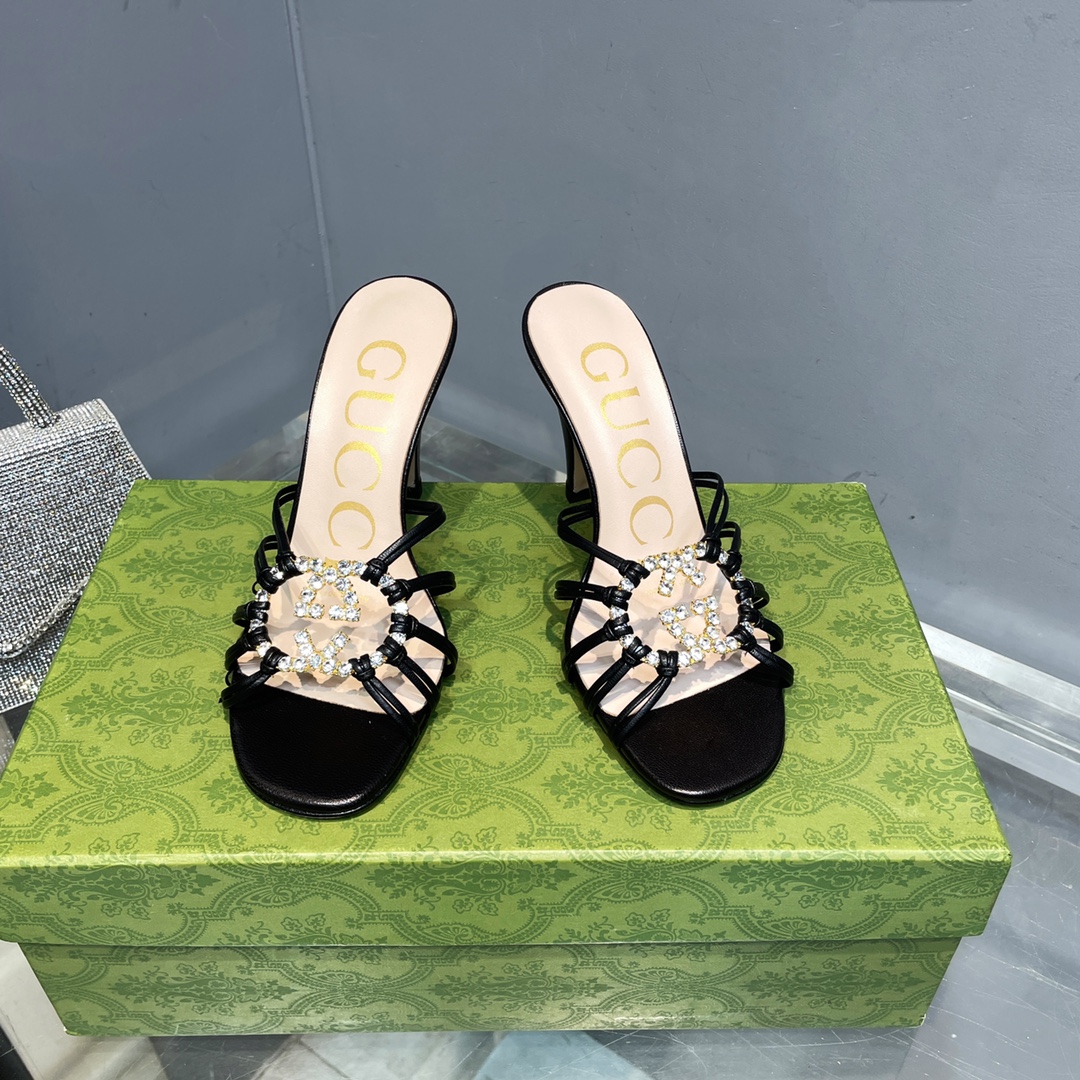 TOP GUCCI Lsa Diamond Sandals - 11 Color