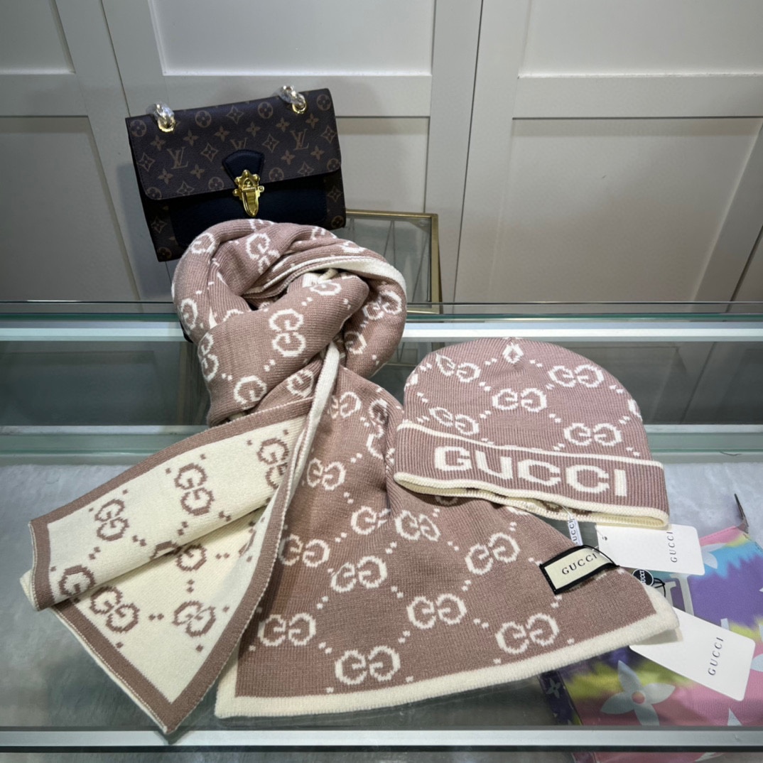 TOP GUCCI G*G Classic Hat sets - 4 Colors