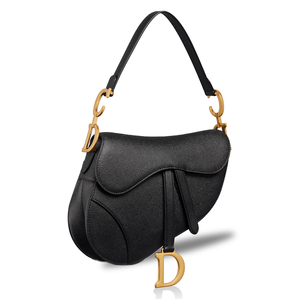 Dior Mini&Small Saddle Bag Grained Calfskin (10A Mirror Version)