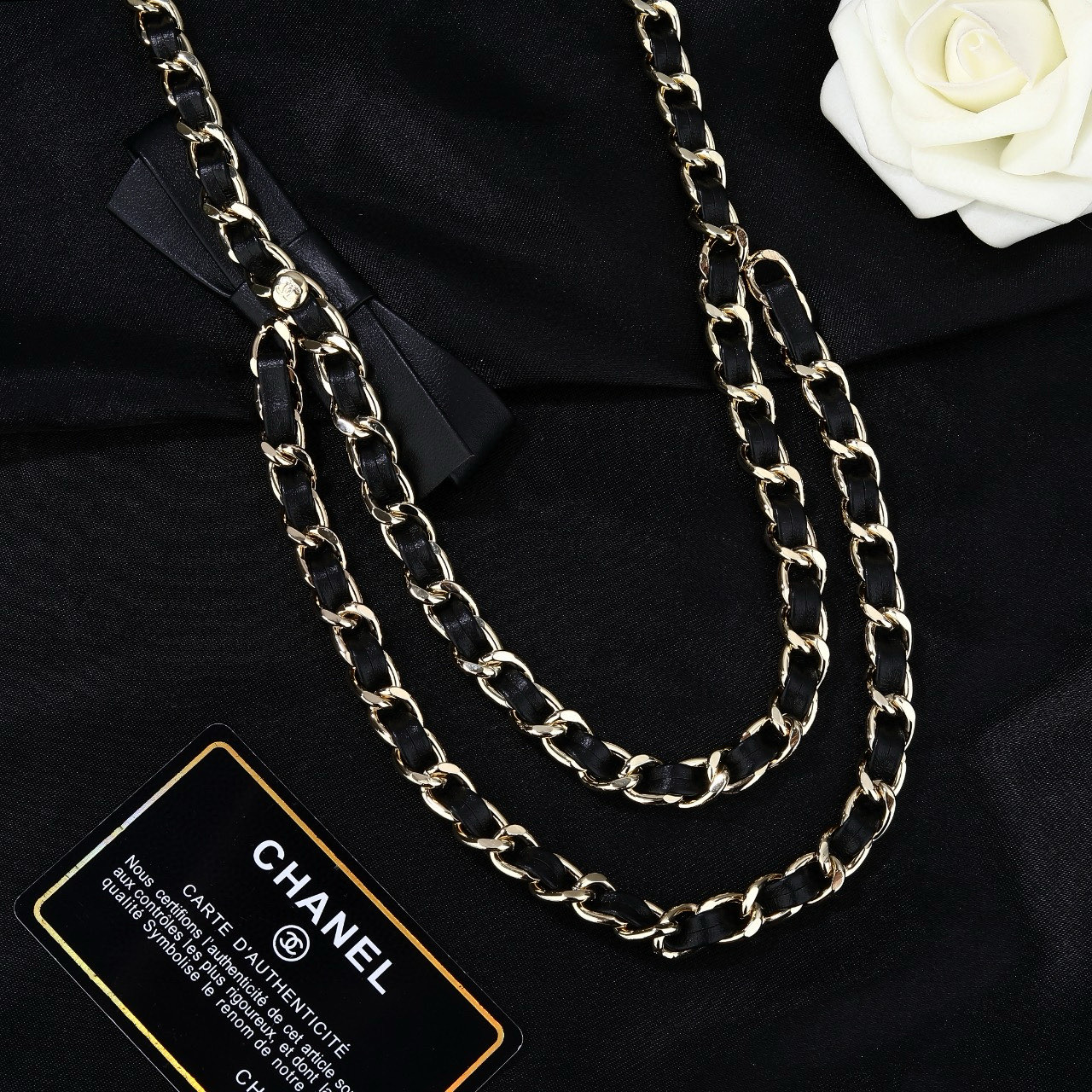 TOP CHANEL Waist Chain - Gold
