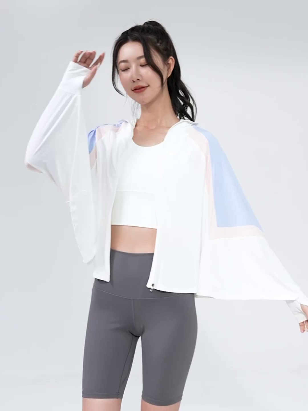 Womens UPF 50+ Sun Protection Hoodie