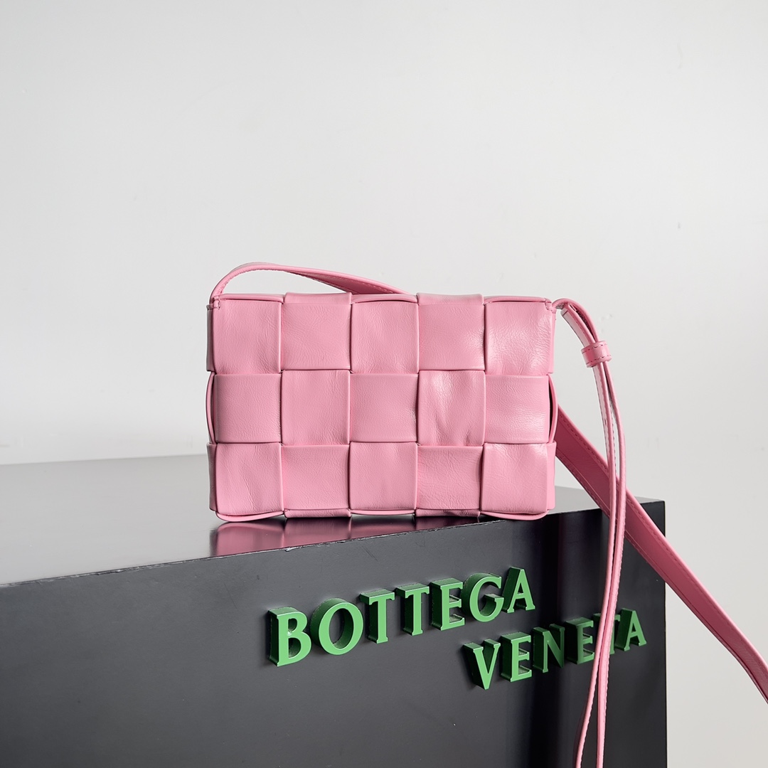 TOP Bottega Veneta BV Cassette Bags- Pink