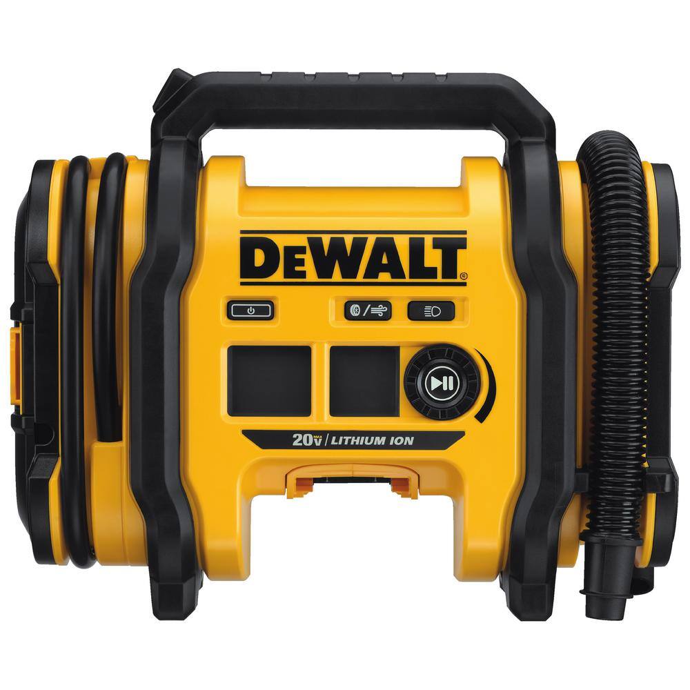 20V MAX Lithium-Ion Cordless Electric Portable Inflator with 20V MAX Compact 1.5Ah Battery Pack