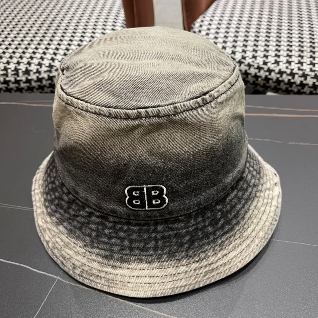 Balenciaga Big Head Around The Bucket Hat Sunhat （Replica）