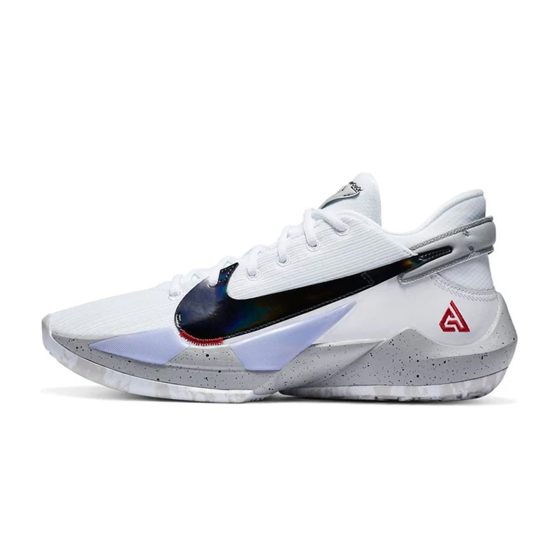 Nike Zoom Freak 2 White Cement Basketball Shoes For Men