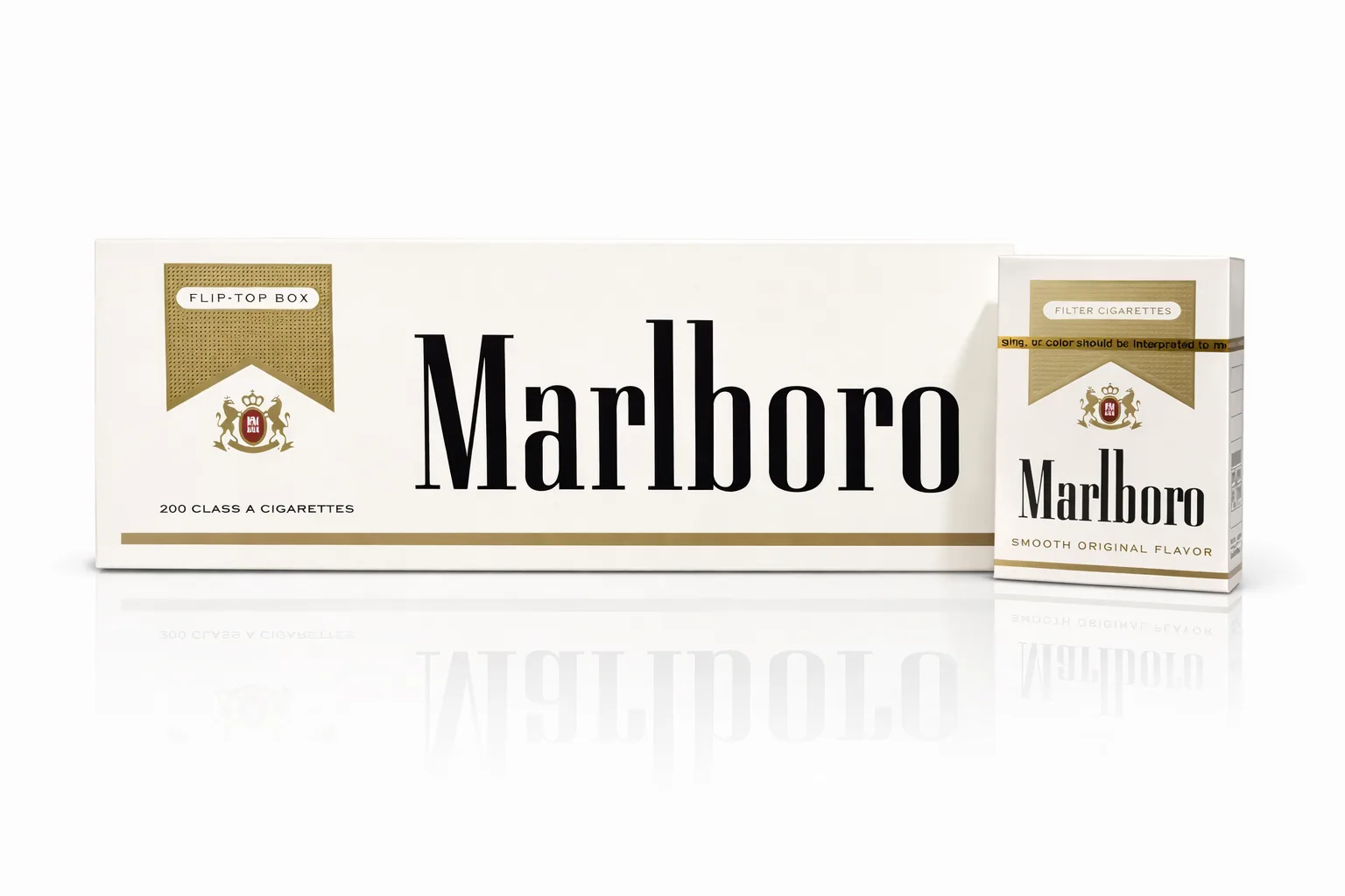 Marlboro (Hard White) Gold American Edition