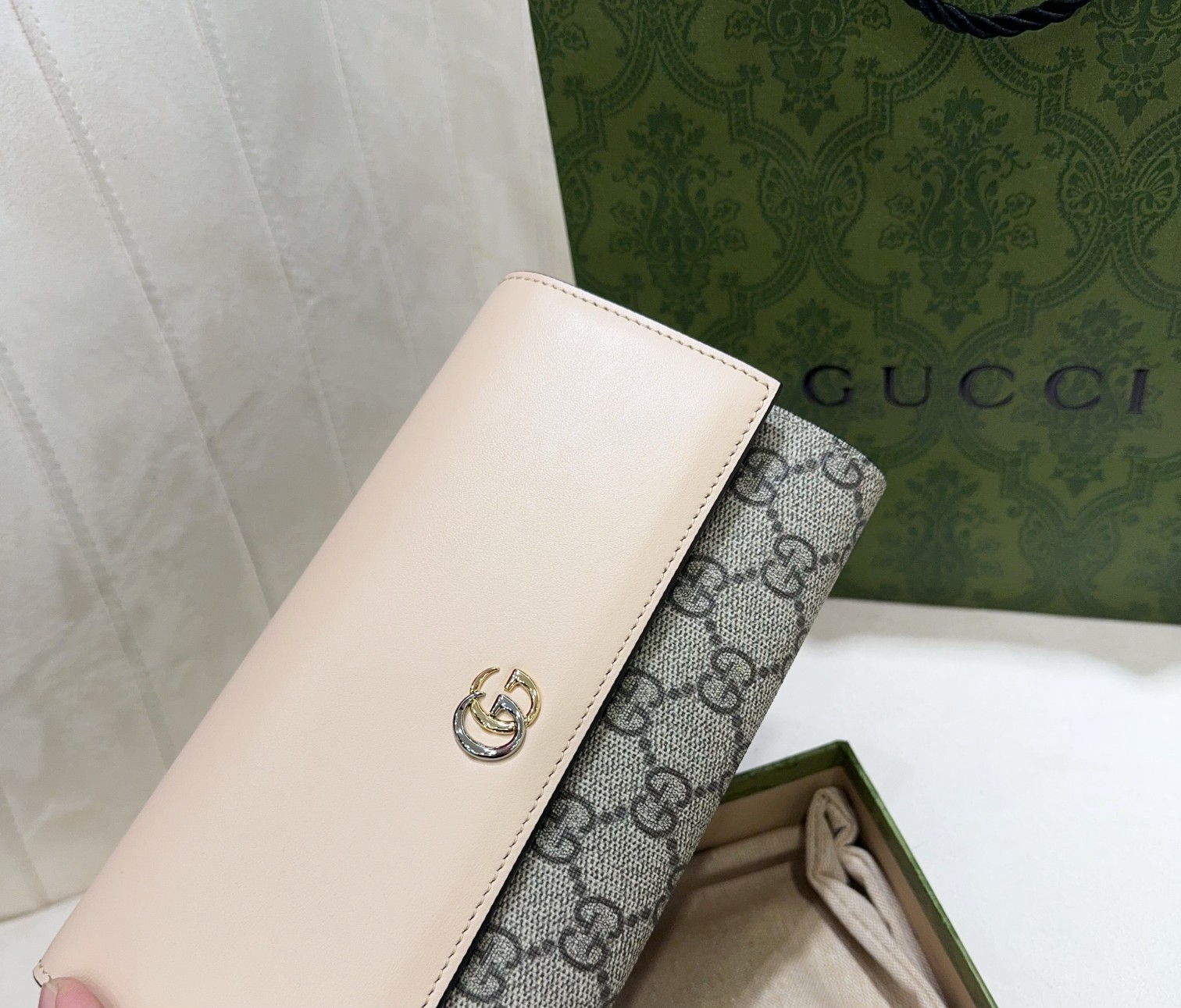 TOP GUCCI GG Wallets 19*11*3cm - Two Styles