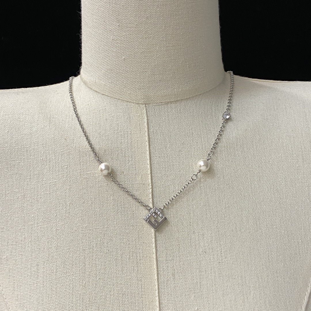 TOP FENDI FF Necklace - 2 Colour