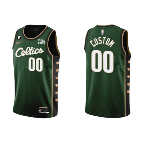 Custom Boston Celtics 2022-23 City Edition Jersey
