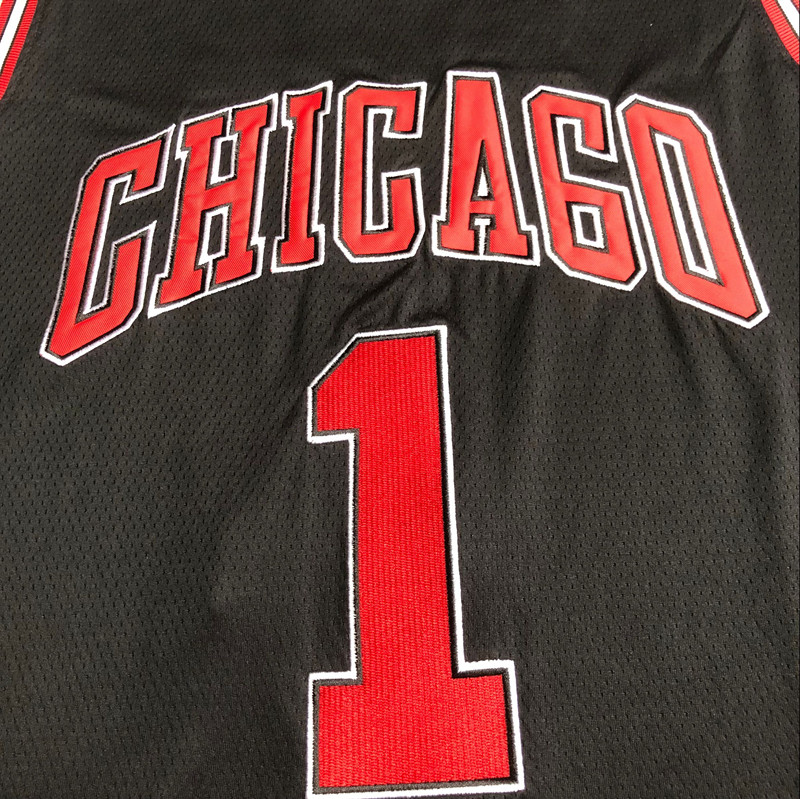 Derrick Rose Chicago Bulls Black 1 MN