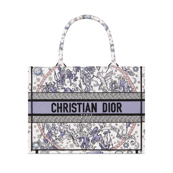 TOP Christian Dior Book Tote Bag 36*16*27cm - Purple