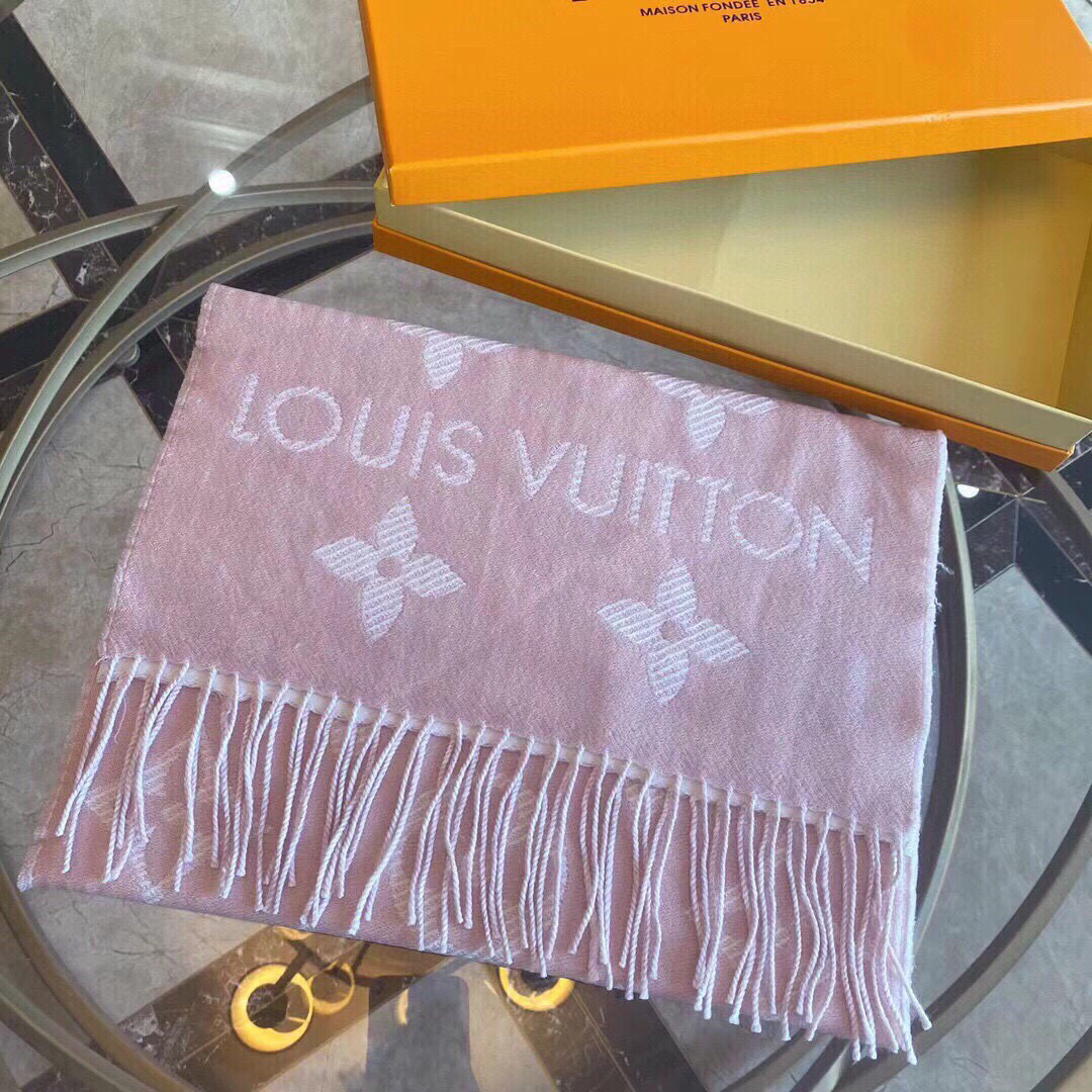 TOP Louis Vuitton LV Essential Scarf 186 x 34 cm - Four Colours