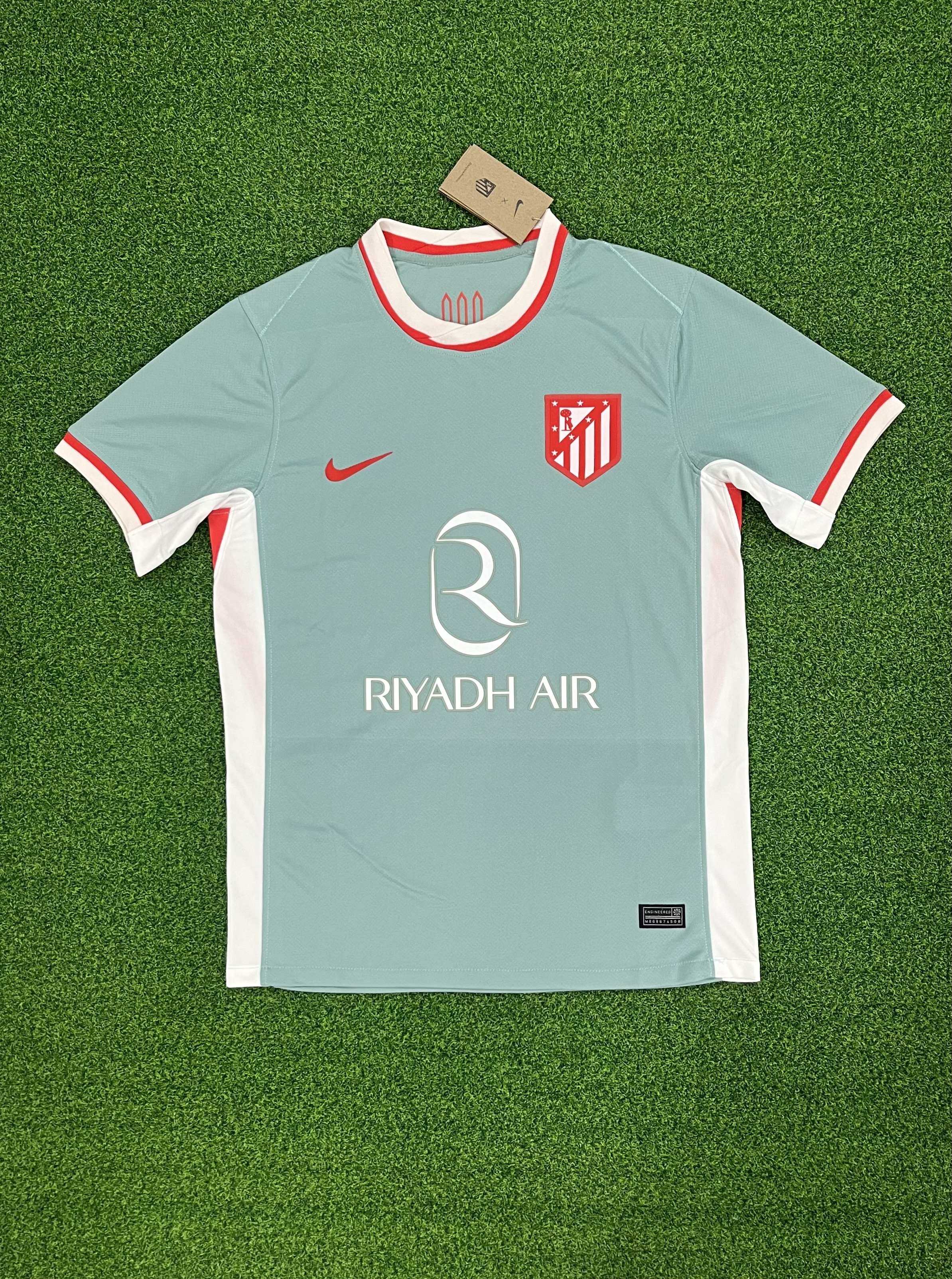 2425 Atletico Madrid  away  jersey.Player embroidery version