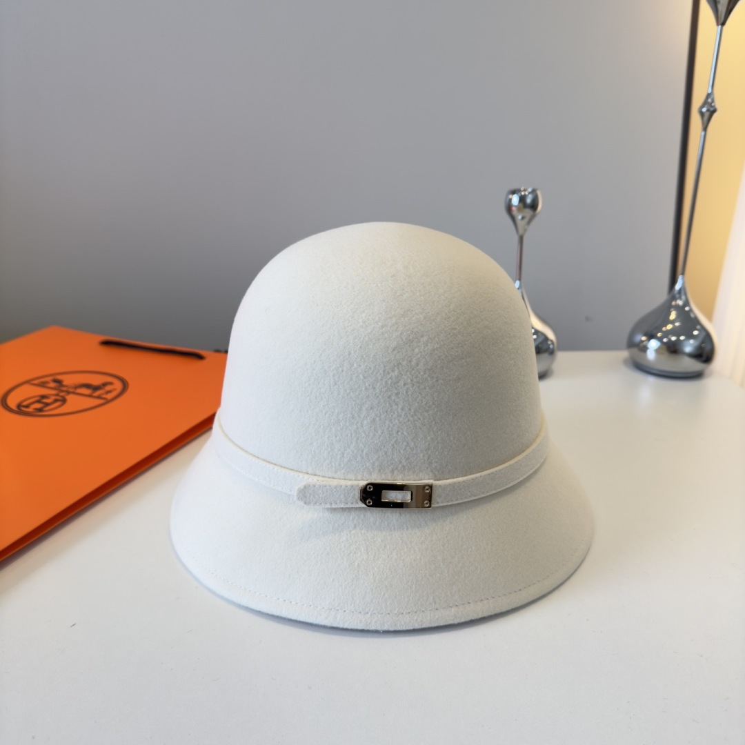 TOP HERMES Cashmere Hat - 2 Colors