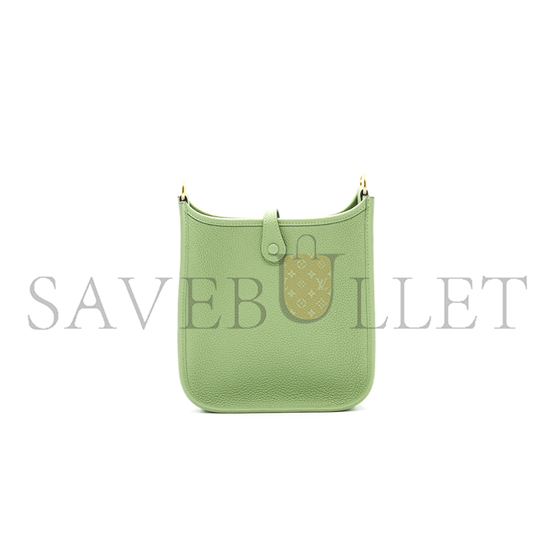 HERMES MINI EVELYNE VERT CRIQUET 1422046 (18*16*5cm)