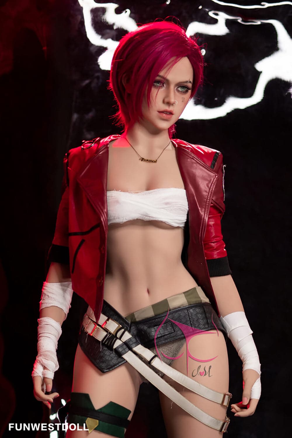 157cm/5ft2 C-Cup American Cosplay Sexy TPE Sex Doll