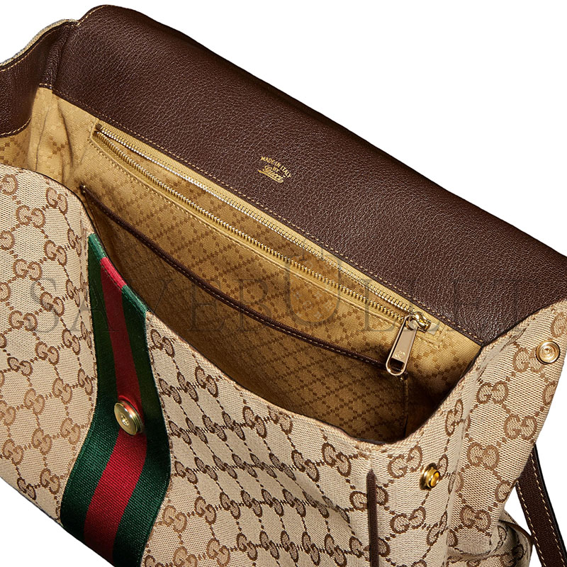 GUCCI PAPARAZZO LARGE TOP HANDLE BAG 875019 (37*29*13cm)