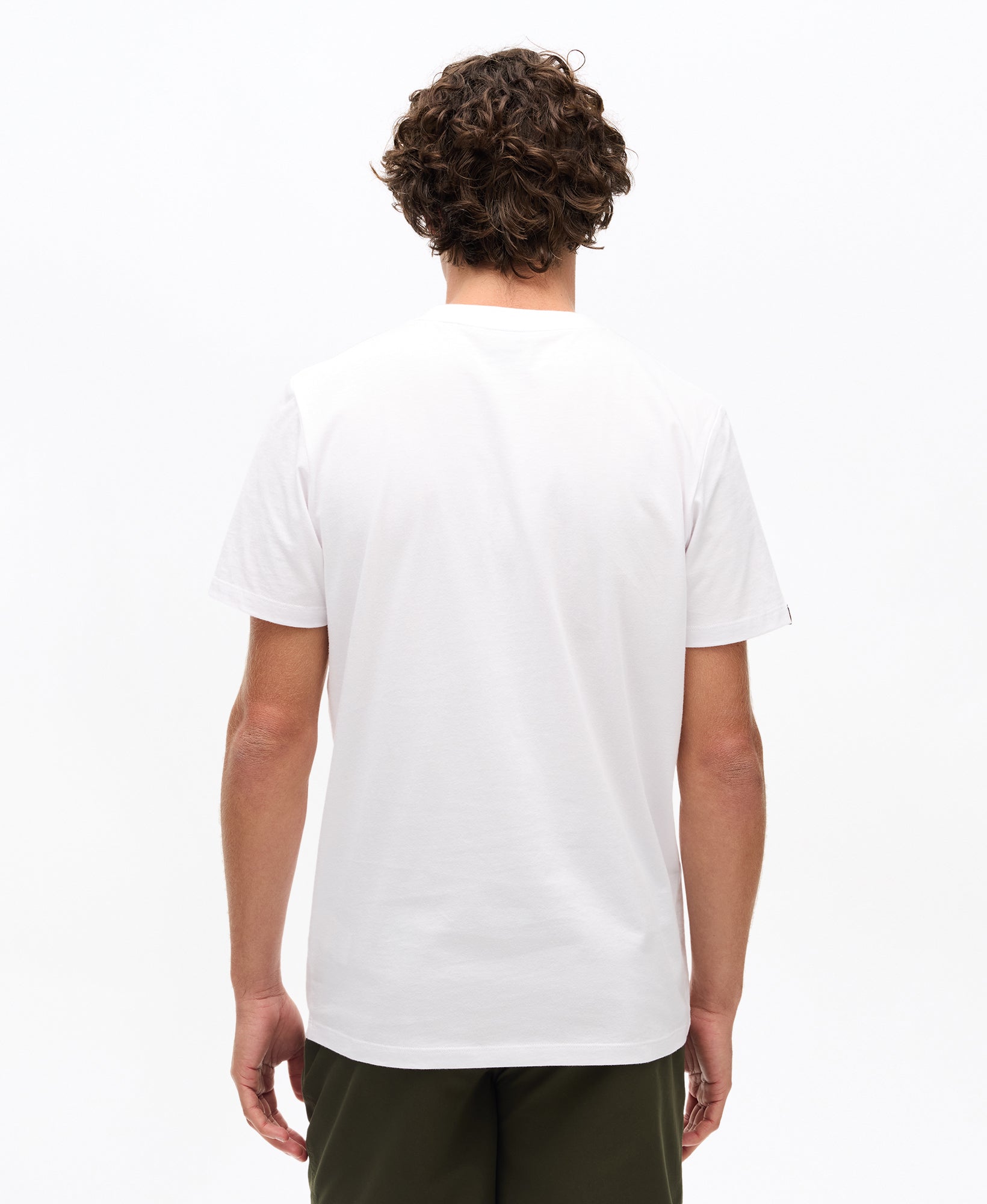Machine Goods Chest Tee | Brilliant White