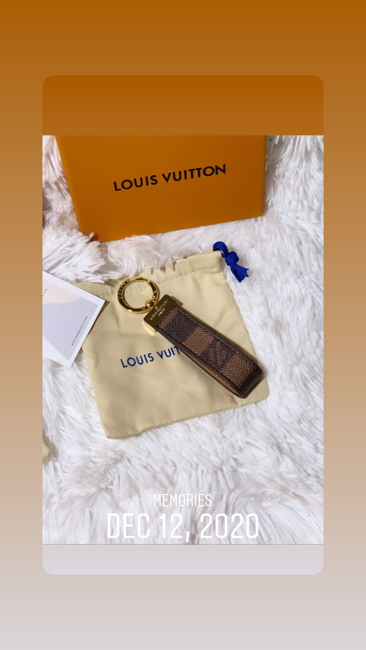 TOP Louis Vuitton LV LV Key Holder Damier Ebene