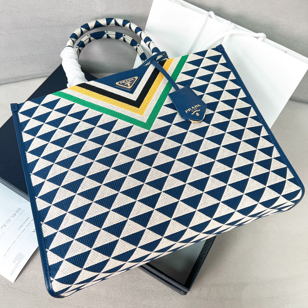 TOP PRADA Symbole Tote Bag 39x31x11cm - 3 Color