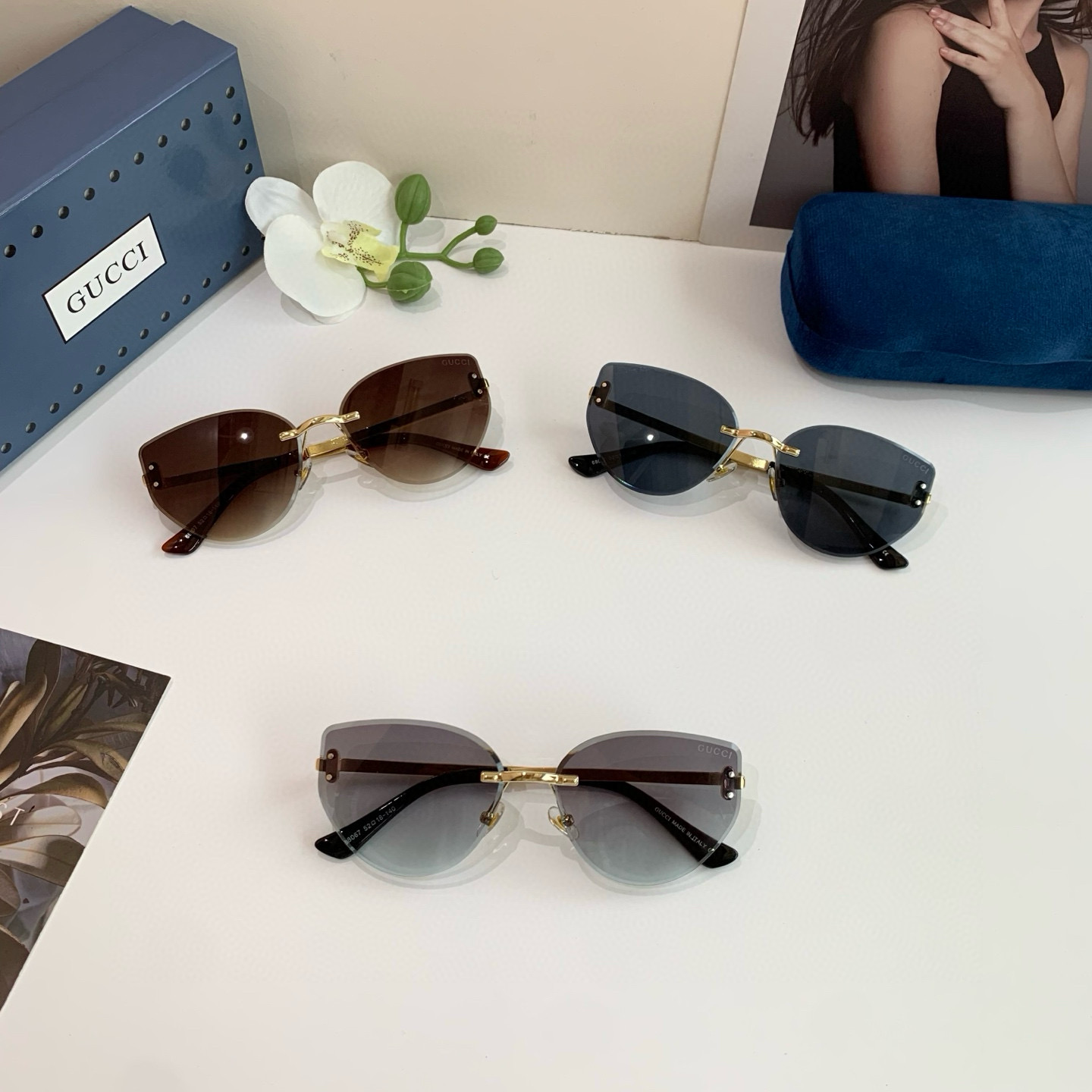 TOP GUCCI Sunglasses - 3 Color