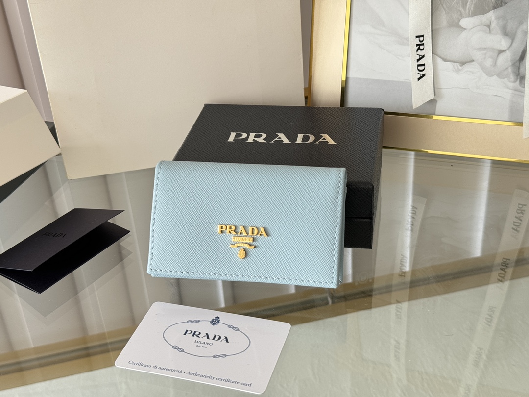 TOP PRADA Card Holder 6.5×2.5×11cm - 10 Colors