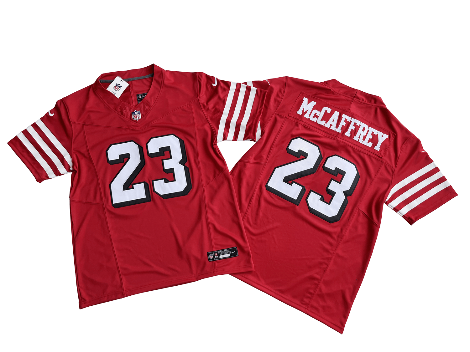 San Francisco 49ers 23# Christian McCaffrey  Vapor F.U.S.E. Limited Jersey