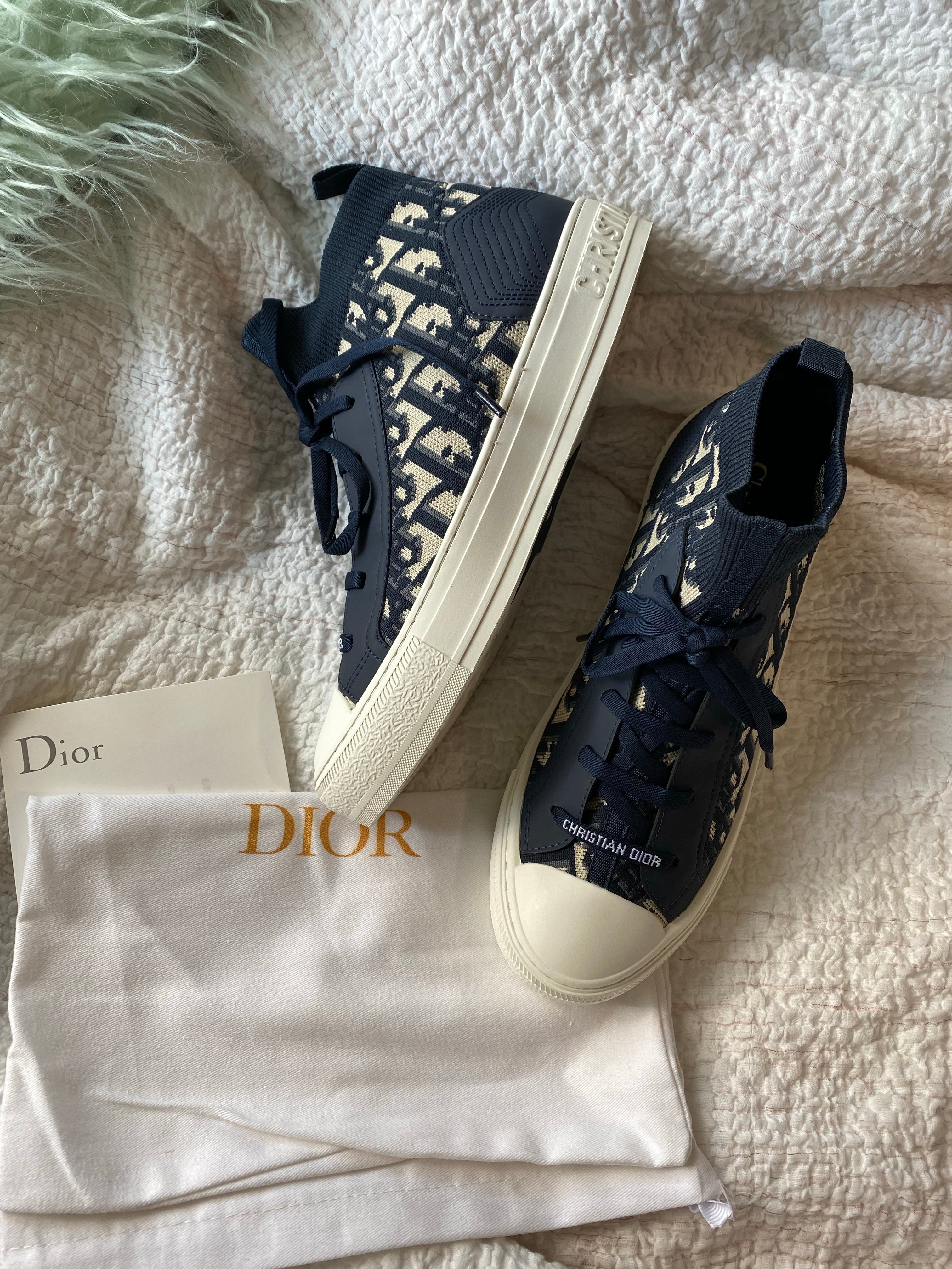TOP Christian Dior Walk'n'  Mid Top Sneakers