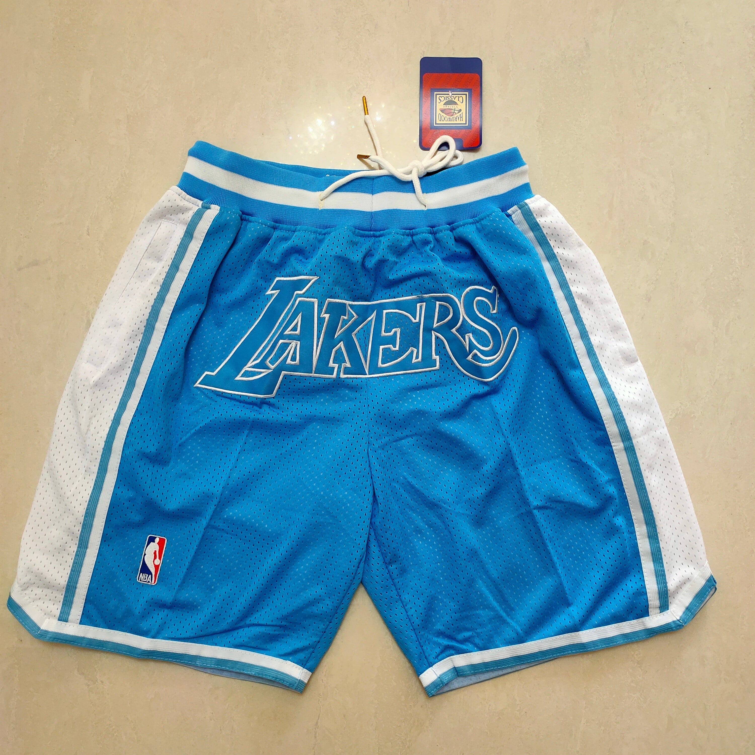 Los Angeles Lakers light blue pocket pants