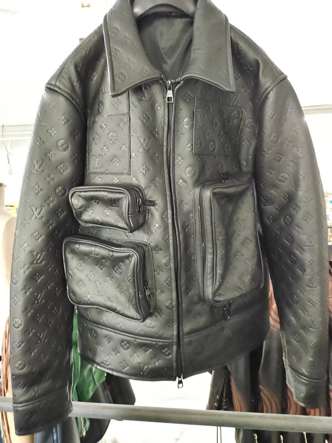 TOP Louis Vuitton LV LV Jacket - Black