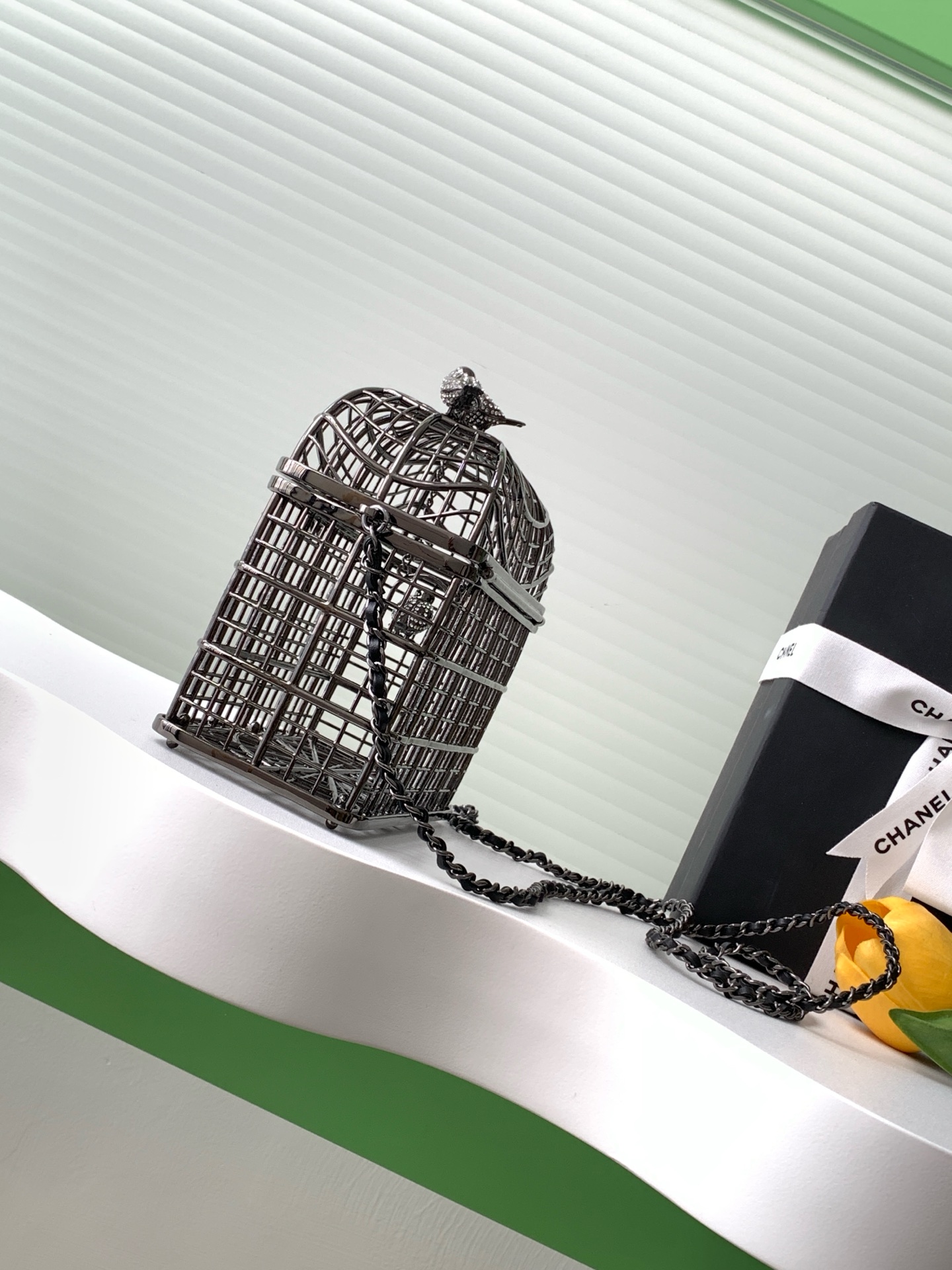TOP CHANEL Birdcage Bag 14x17x7.5 cm - 2 Color