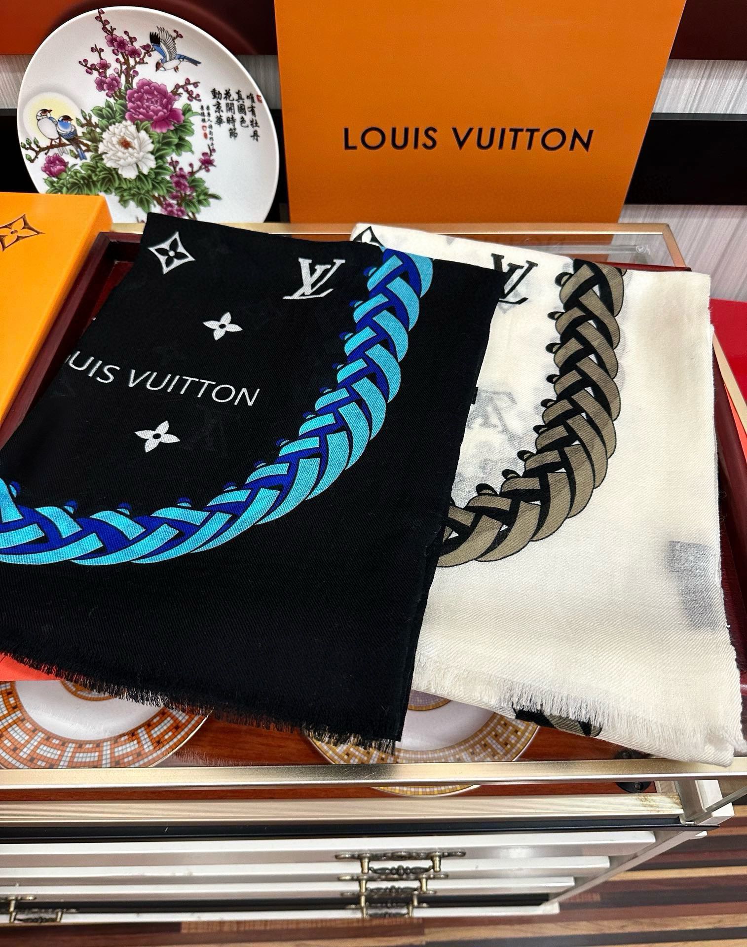 TOP Louis Vuitton LV Wool Scarf 100x200cm - 2 Color