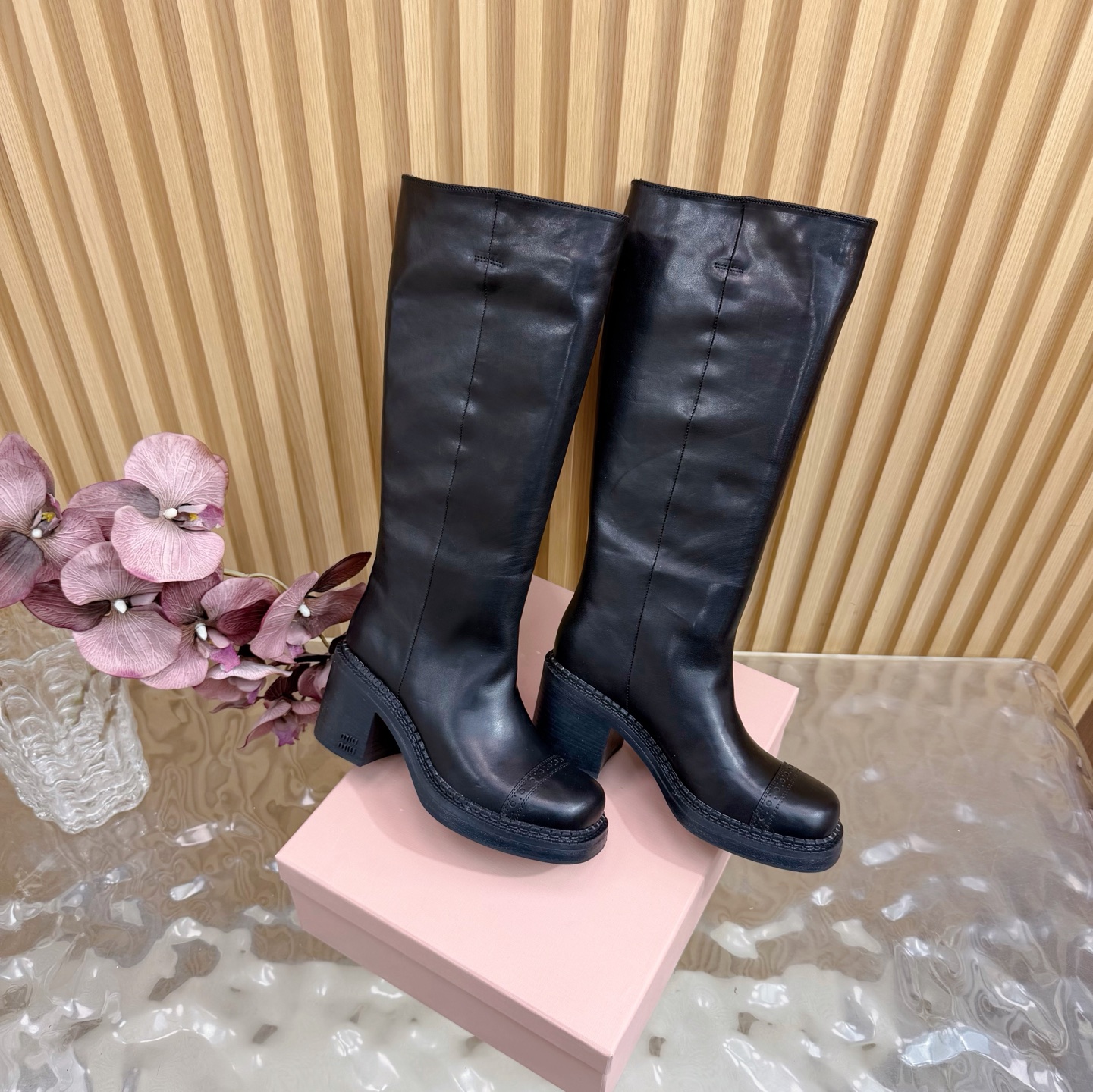 TOP Miu Miu Long Boots - 2 Colors