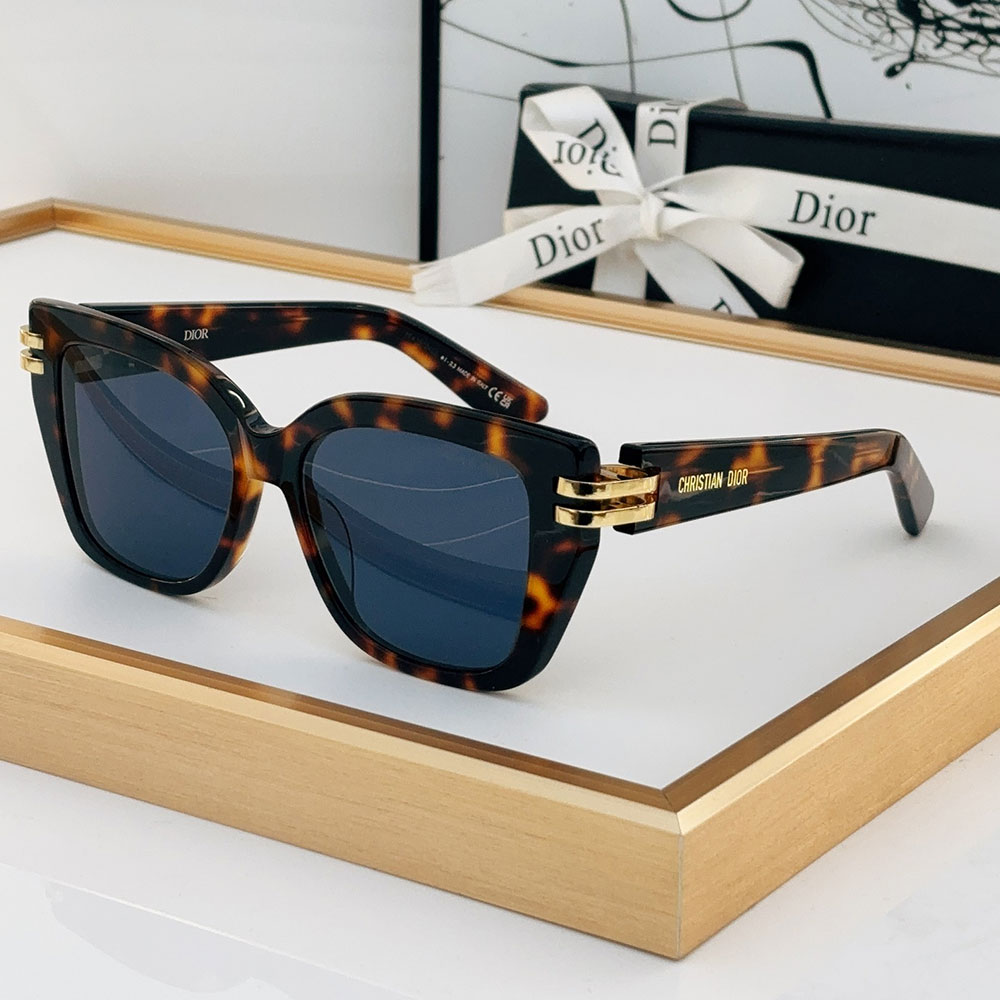 Dior Acetate Fibre Lrregular Lens sunglasses Top quality (Perfect Replica）