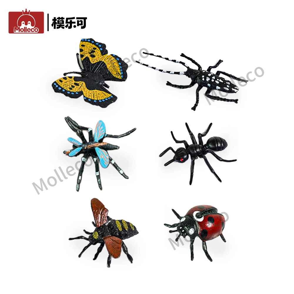 Molleco Animal Figure Toys for Kids and Children  Bumblebee CP054-1-2-3-4-5-6
