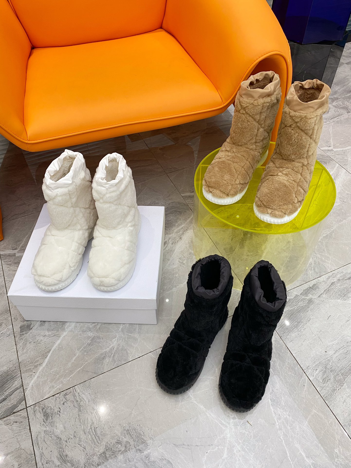 TOP Christian Dior Wool Snow Boots - 3 Colors