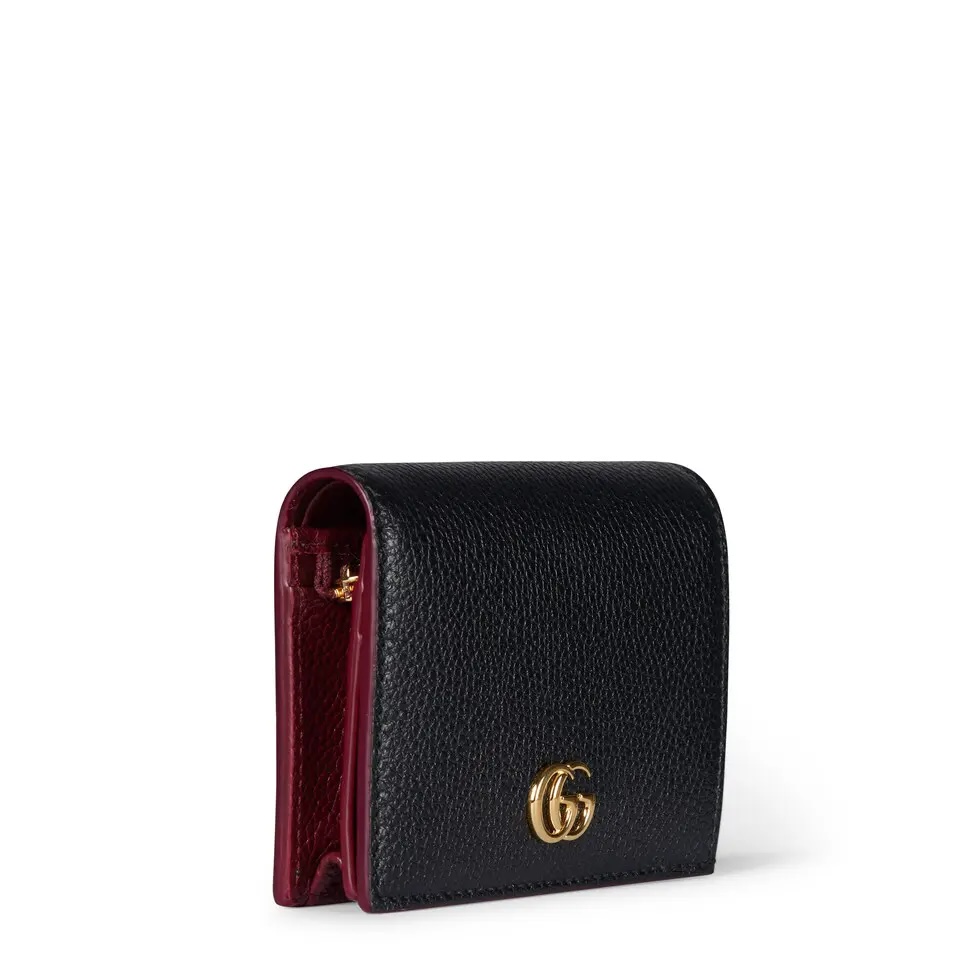 TOP GUCCI Wallet 11 x 17.5 cm- Black