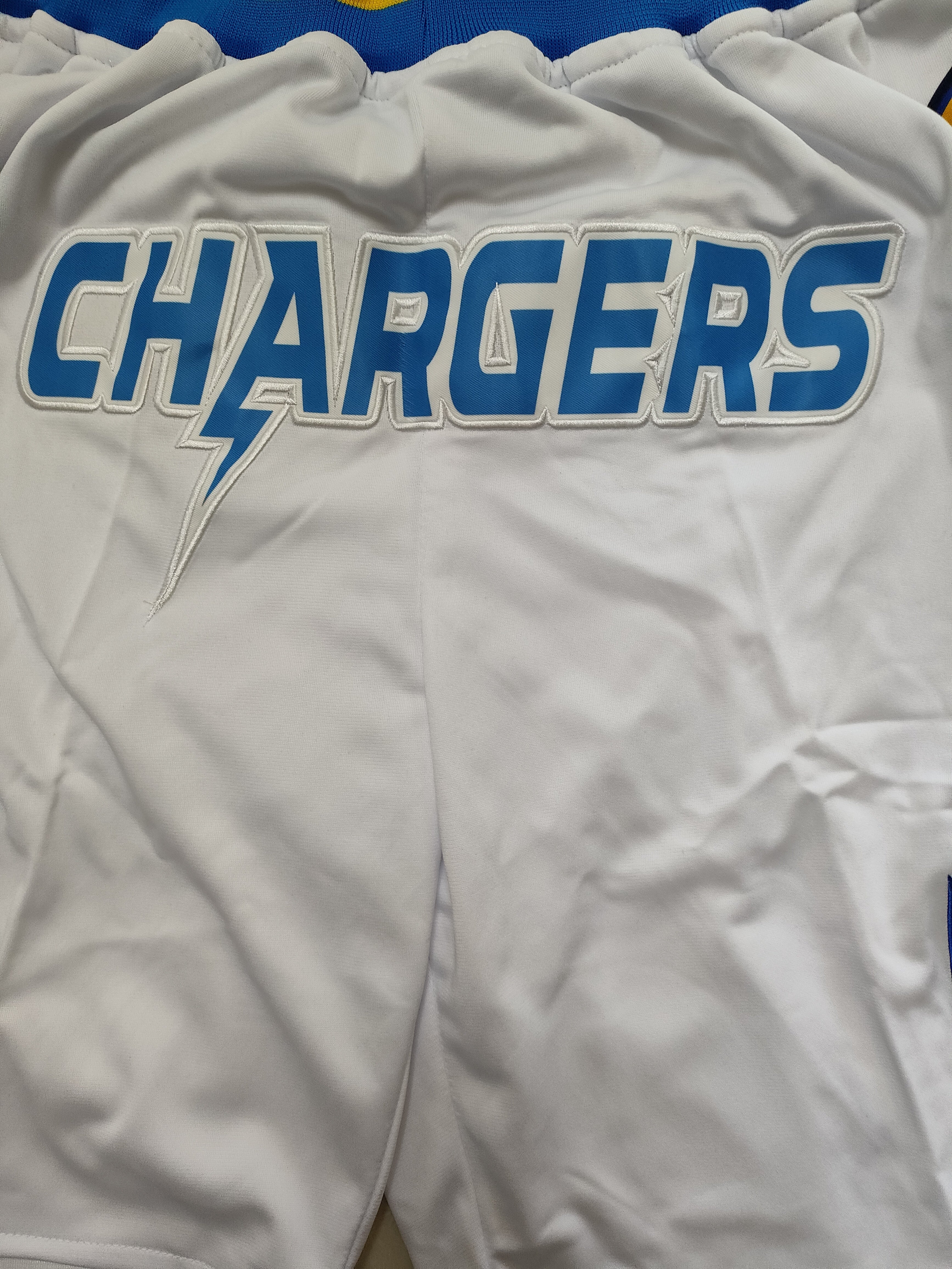 Los Angeles Chargers White Pocket Pants
