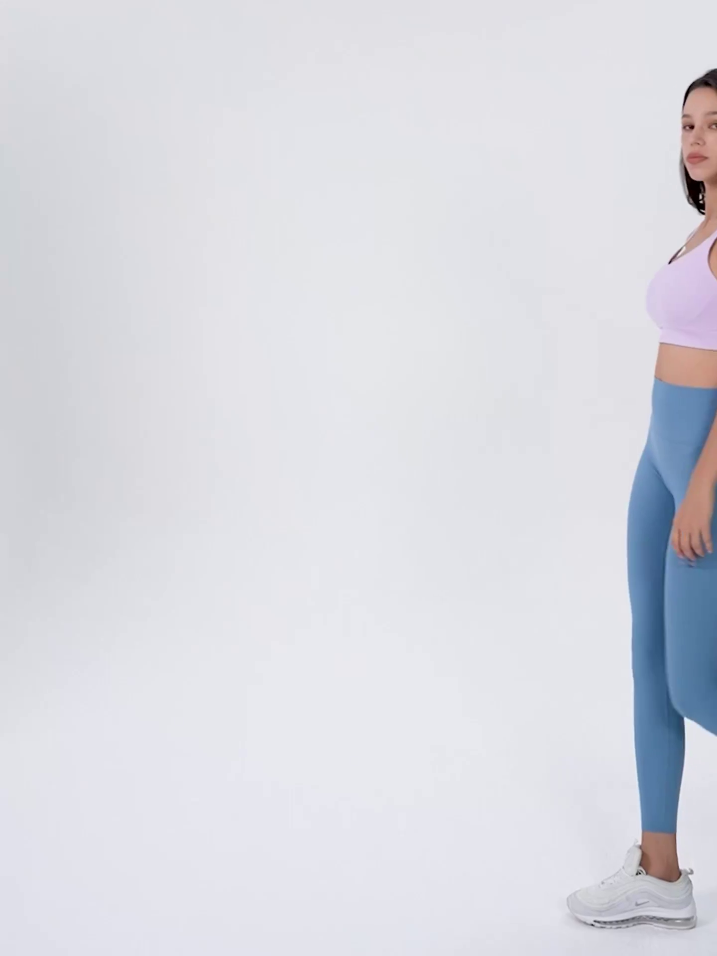 Adjustable Strap High-Stretch Lightweight Sports Bra