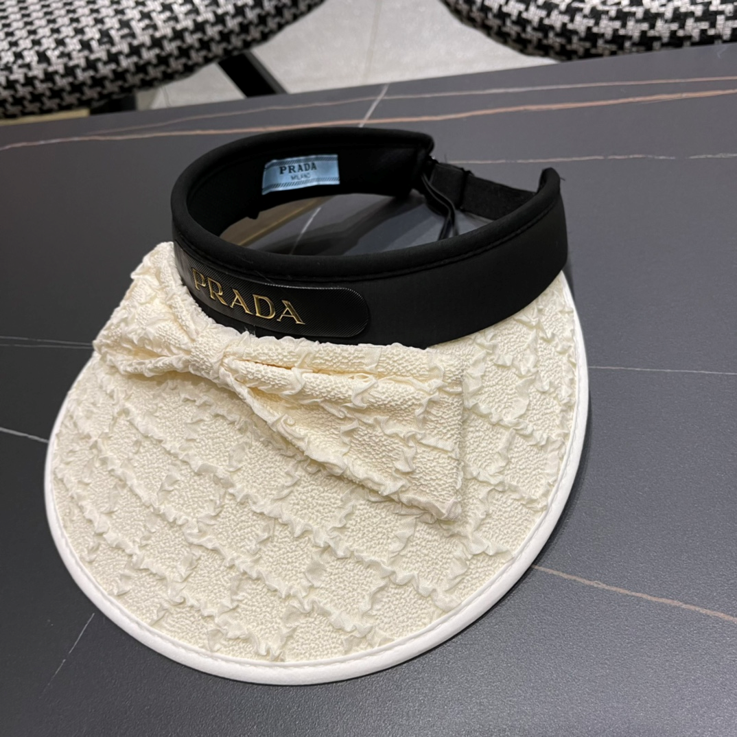 Prada Small Fragrance Sunscreen Hat Sunhat （Replica）