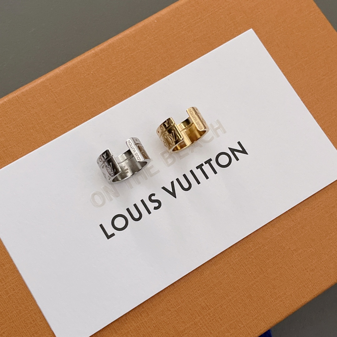 TOP Louis Vuitton LV Two-piece Set of Ear Cuffs