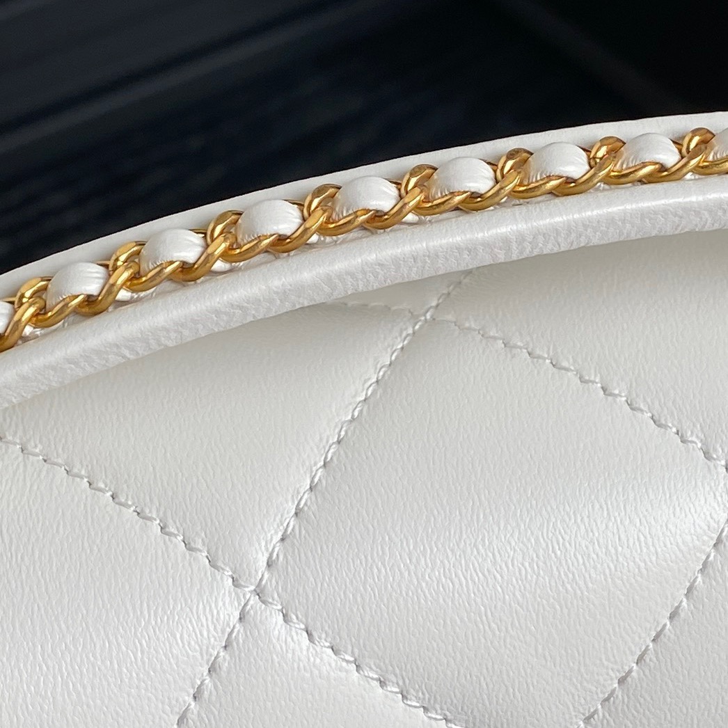 TOP CHANEL Handle Bag with Braided knot Lambskin 10.5x18x7cm/22x23.5x6cm - 4 Color