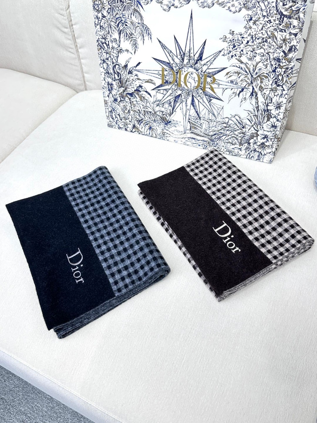 TOP Christian Dior Men's Scarf 180*32 cm-2 Colors