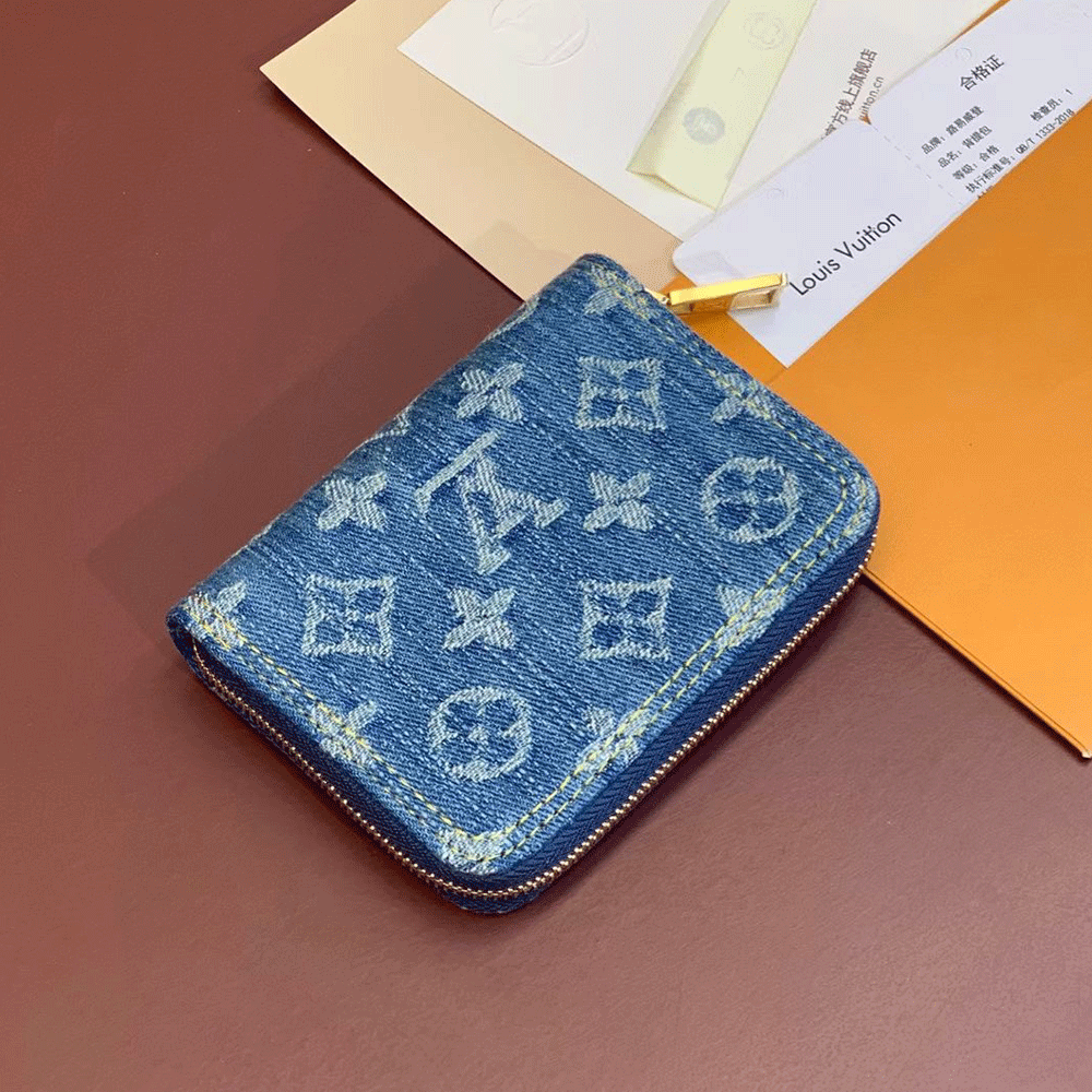 Louis Vuitton LV  Monogram jacquard denim bag （Replica）