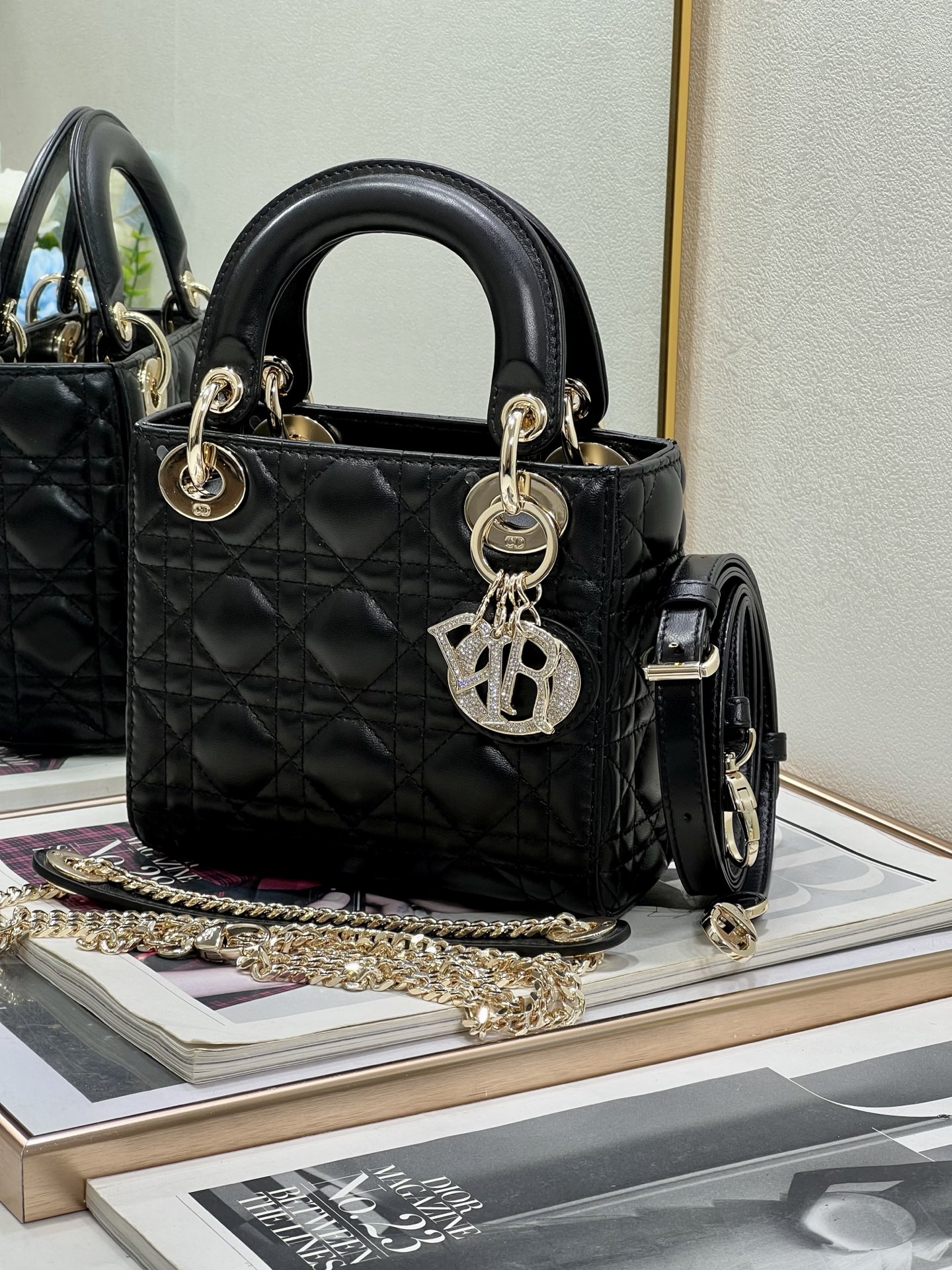 TOP Christian Dior Lady Dior Bag 17x15x7cm - 2 Color