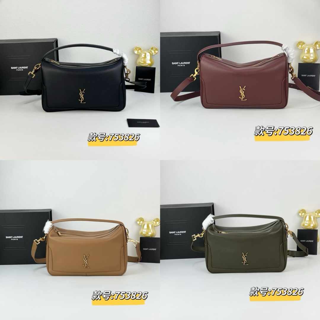 TOP Yves Saint Laurent YSL Camera Supple Bag 28x15x9cm - 4 Color