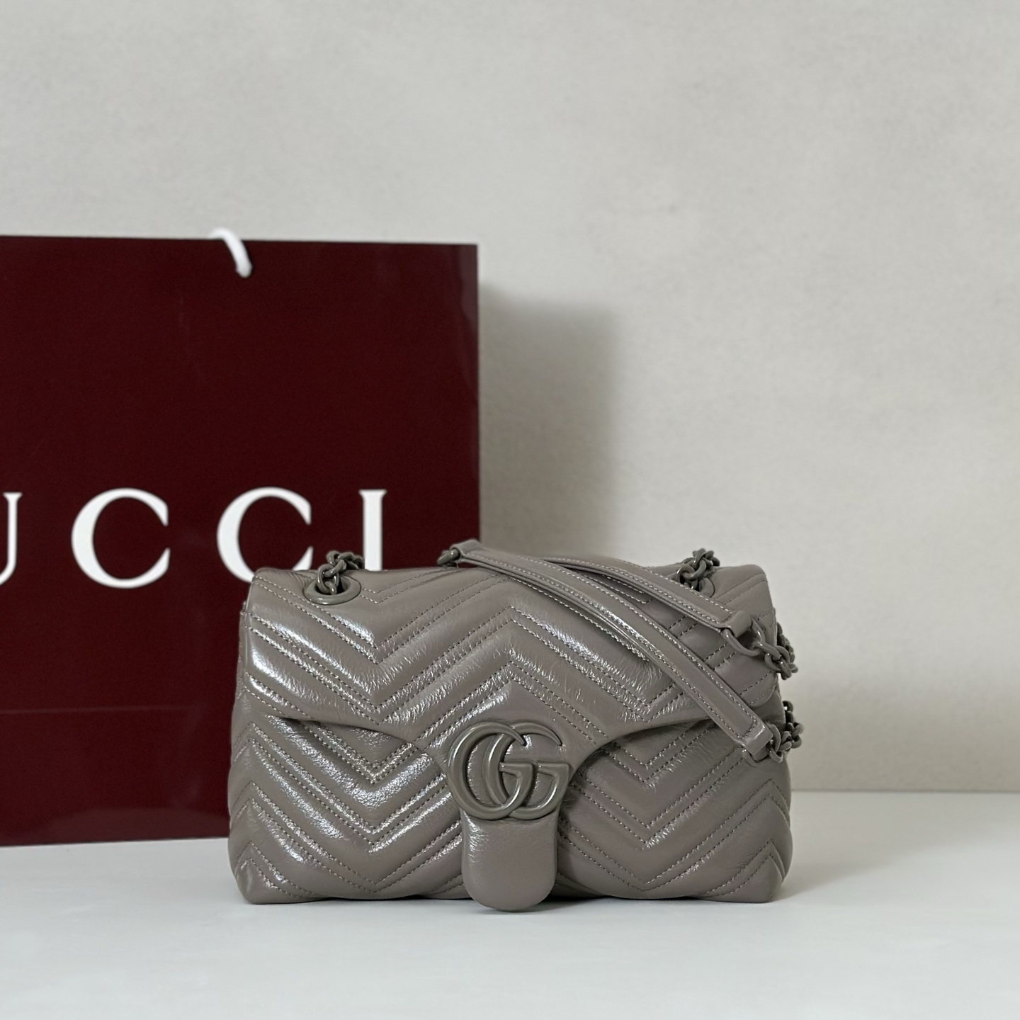TOP GUCCI GG Marmont Bag 23x17x9cm - 5 Colors