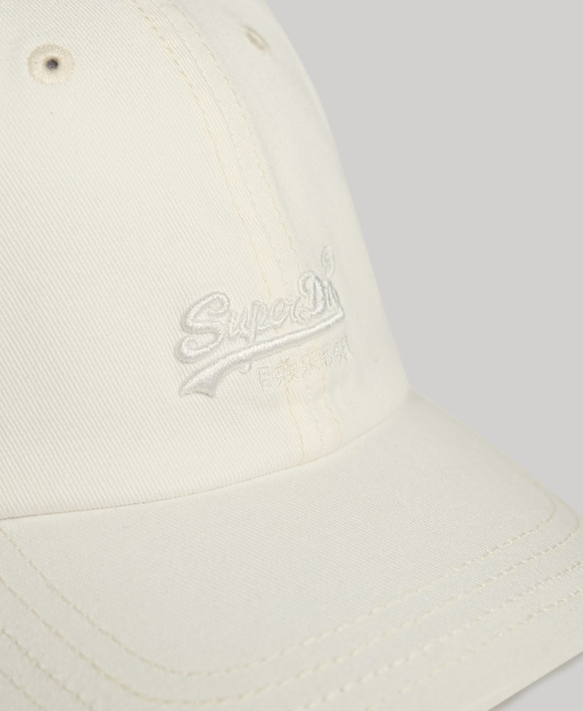 Vintage Embroidery Cap | New Ecru