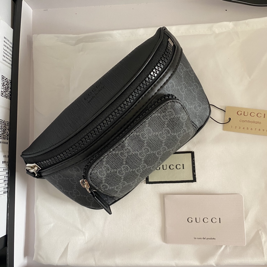 Gucci Canvas Crossbody Waist Bag(Replica)