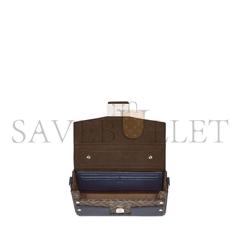 FENDI SOFT TRUNK BAGUETTE 7VA565AQWHF1O8P (21.5*13*6.5cm)
